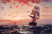Moran, Edward Ships at Sea Spain oil painting reproduction